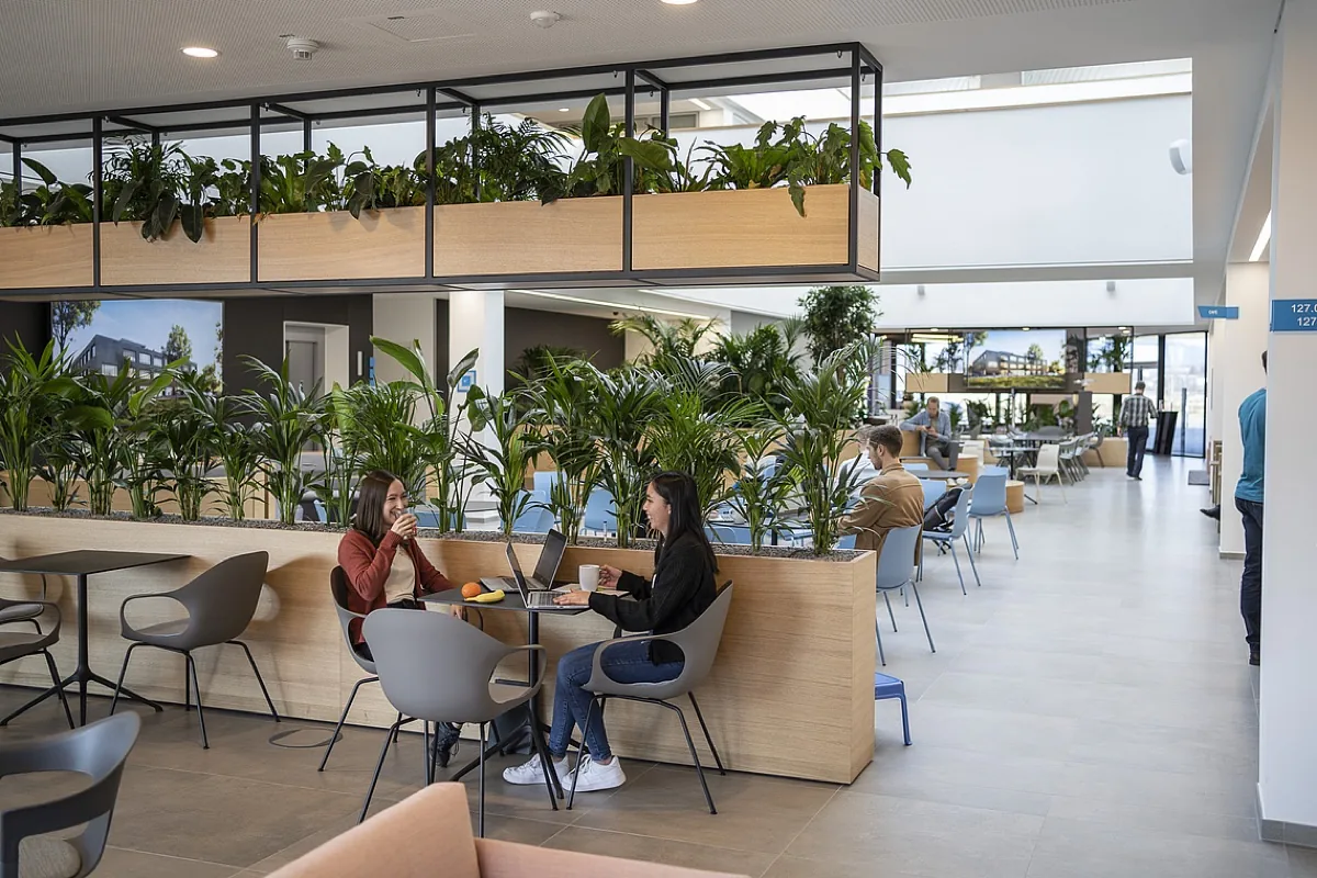 Atrium im doubleSlash Software Innovationszentrum